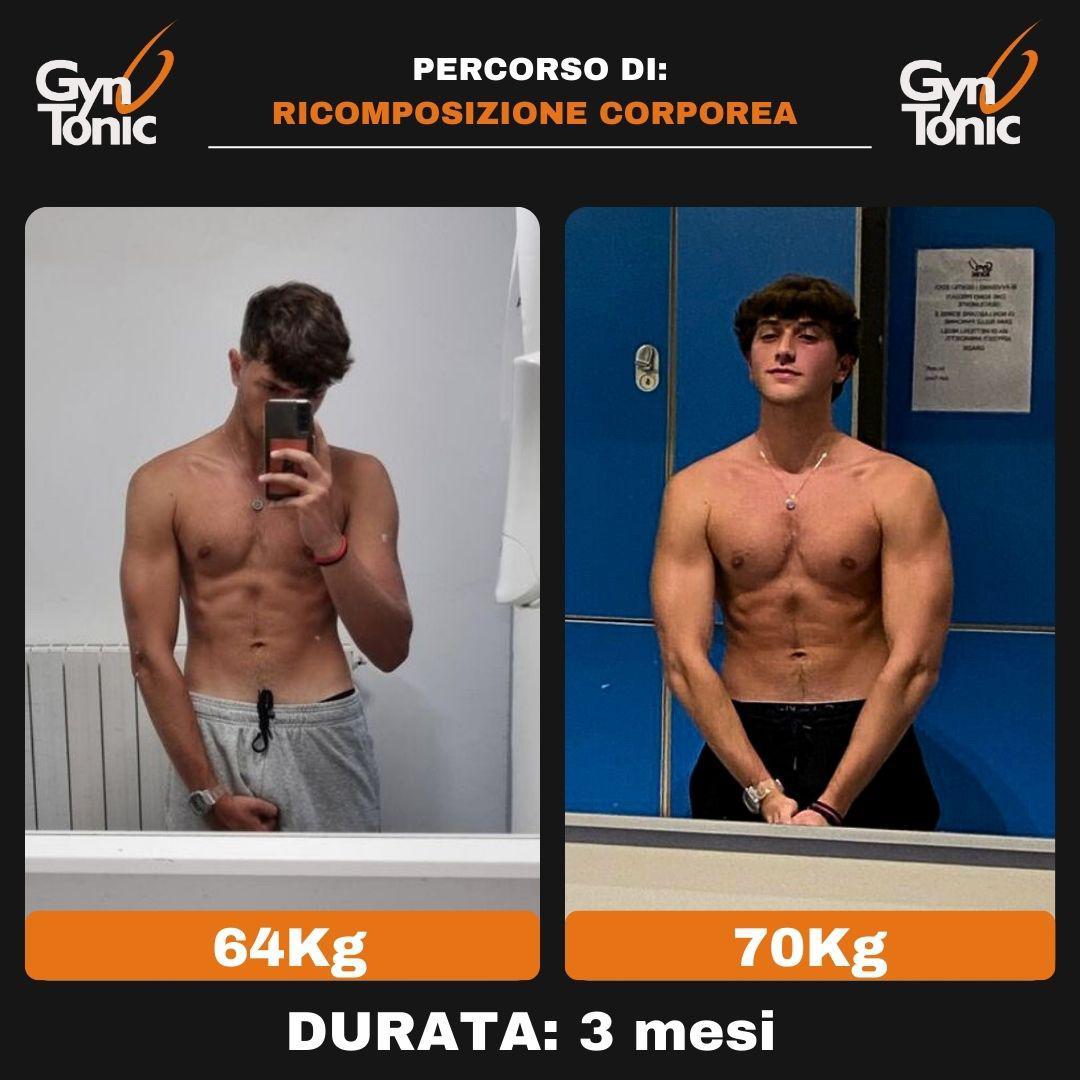 Ricomposizione corporea: Da 64 kg a 70 kg · 3 mesi