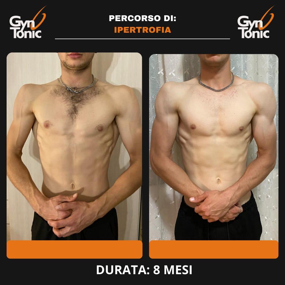 Ipertrofia: Percorso di 8 mesi